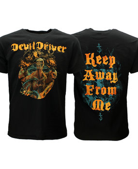 Band Merchandise DevilDriver Keep Away From Me T-Shirt Band Merchandise DevilDriver Keep Away From Me T-Shirt