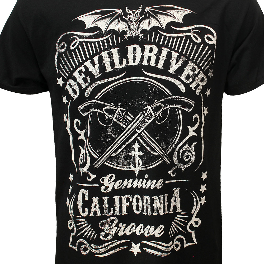 Band Merchandise DevilDriver Sawed Off Shotguns T-Shirt - Officiële Merchandise Band Merchandise DevilDriver Sawed Off Shotguns T-Shirt - Officiële Merchandise