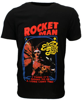 Band Merchandise Elton John Rocketman Feather Suit T-Shirt Band Merchandise Elton John Rocketman Feather Suit T-Shirt