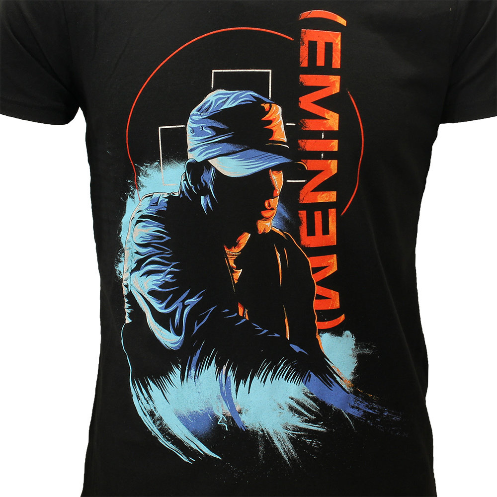 Band Merchandise Eminem In Brackets T-Shirt - Official Merchandise Band Merchandise Eminem In Brackets T-Shirt - Official Merchandise