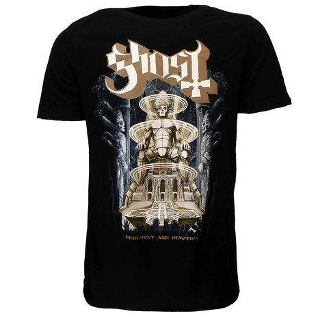 Band Merchandise Ghost Ceremony & Devotion T-Shirt – Offizielles Merchandise Band Merchandise Ghost Ceremony & Devotion T-Shirt – Offizielles Merchandise