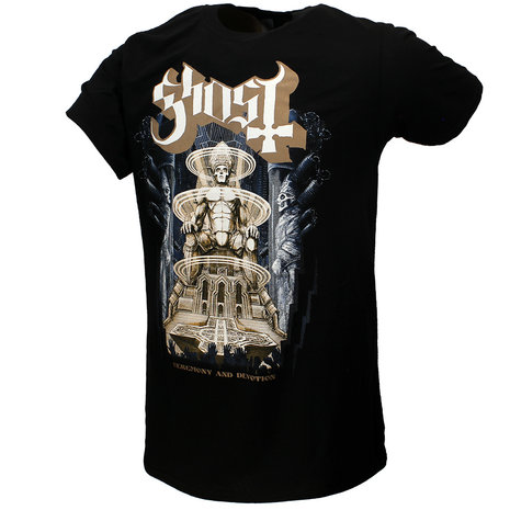 Band Merchandise Ghost Ceremony & Devotion T-Shirt – Offizielles Merchandise Band Merchandise Ghost Ceremony & Devotion T-Shirt – Offizielles Merchandise