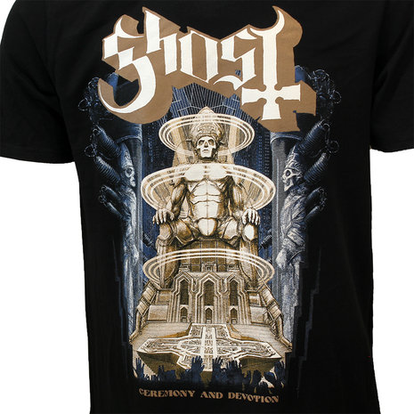 Band Merchandise Ghost Ceremony & Devotion T-Shirt – Offizielles Merchandise Band Merchandise Ghost Ceremony & Devotion T-Shirt – Offizielles Merchandise