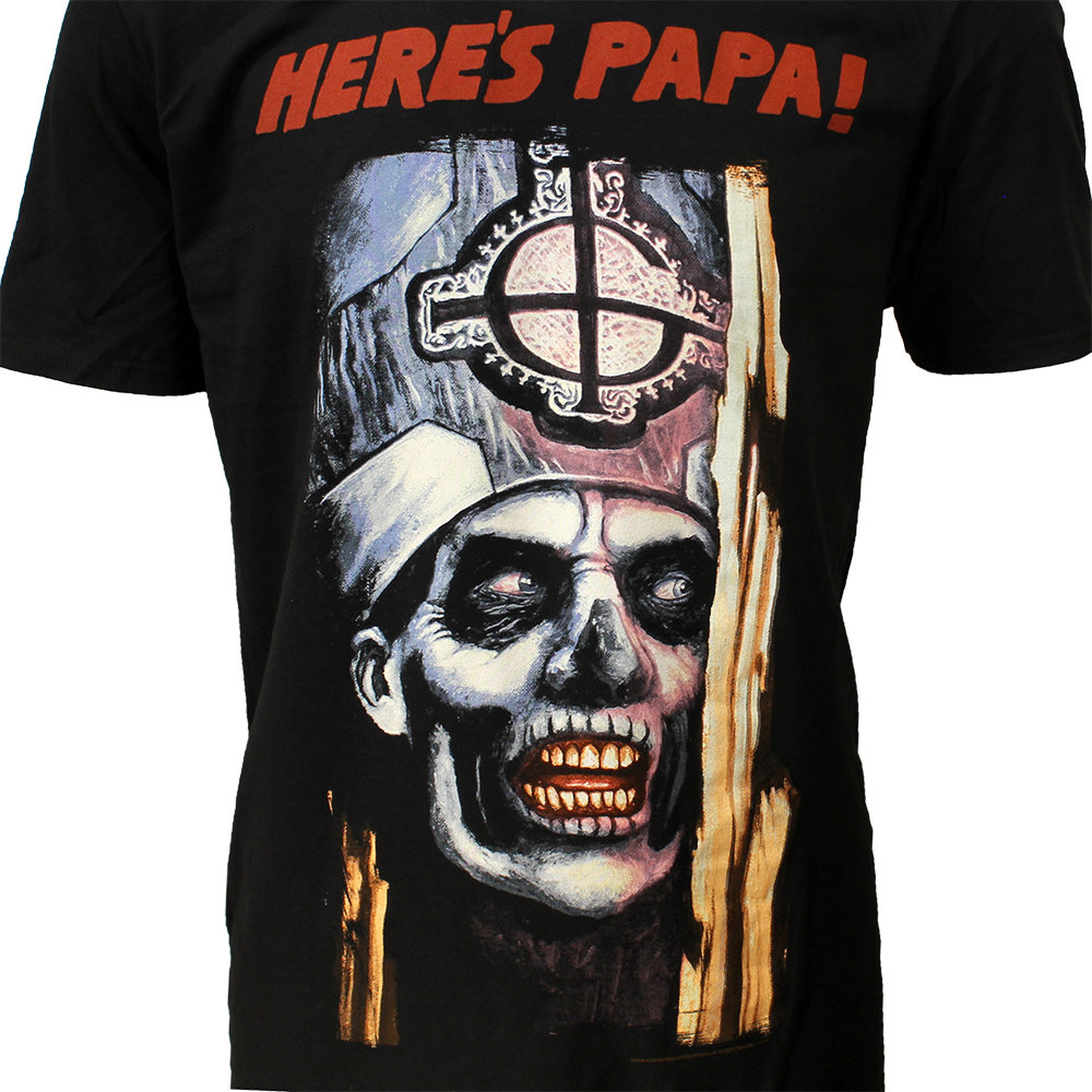 Band Merchandise Ghost Here’s Papa T-Shirt - Officiële Merchandise Band Merchandise Ghost Here’s Papa T-Shirt - Officiële Merchandise