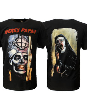 Band Merchandise Ghost Here’s Papa T-Shirt Band Merchandise Ghost Here’s Papa T-Shirt