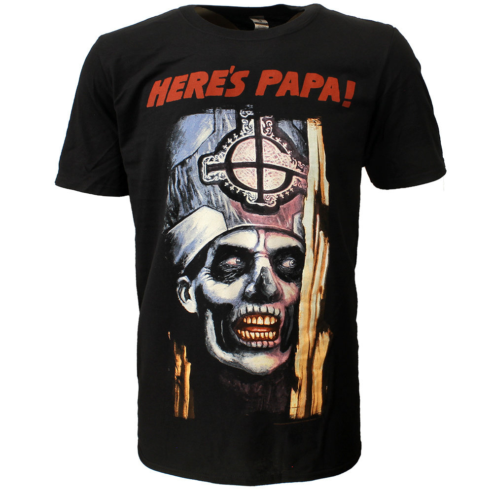 Band Merchandise Ghost Here’s Papa T-Shirt - Officiële Merchandise Band Merchandise Ghost Here’s Papa T-Shirt - Officiële Merchandise