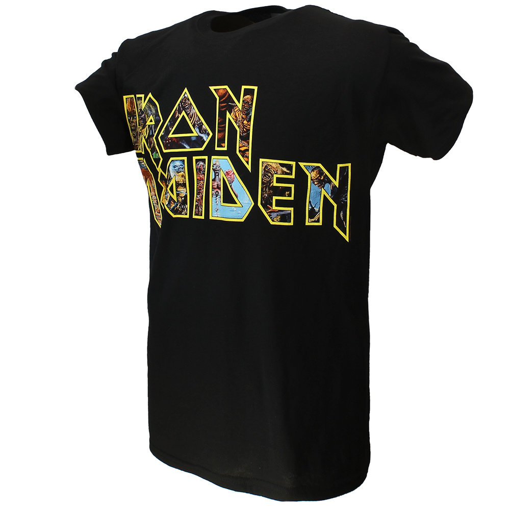 Band Merchandise Iron Maiden Eddie Logo T-Shirt – Offizielles Merchandise Band Merchandise Iron Maiden Eddie Logo T-Shirt – Offizielles Merchandise