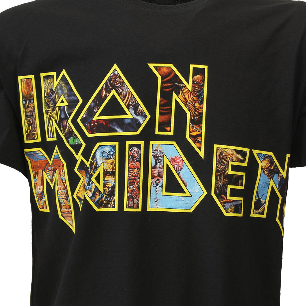Band Merchandise Iron Maiden Eddie Logo T-Shirt – Offizielles Merchandise Band Merchandise Iron Maiden Eddie Logo T-Shirt – Offizielles Merchandise