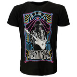 Band Merchandise Jimi Hendrix Electric Ladyland Neon T-Shirt
