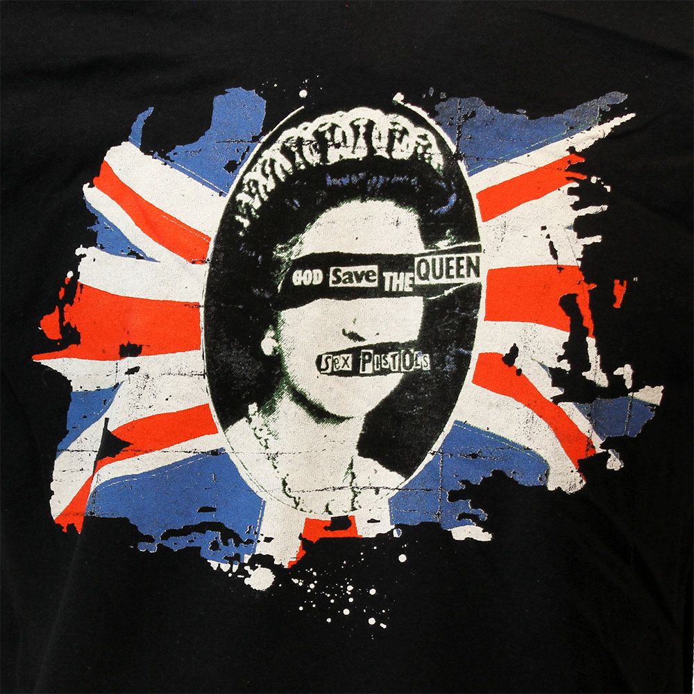 Band Merchandise The Sex Pistols God Save The Queen T-Shirt - Officiële Merchandise
