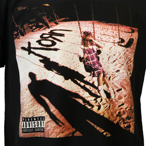 Band Merchandise Korn Self Titled Album T-Shirt - Officiële Merchandise Band Merchandise Korn Self Titled Album T-Shirt - Officiële Merchandise