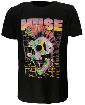 Band Merchandise Muse Mohawk Skull T-Shirt