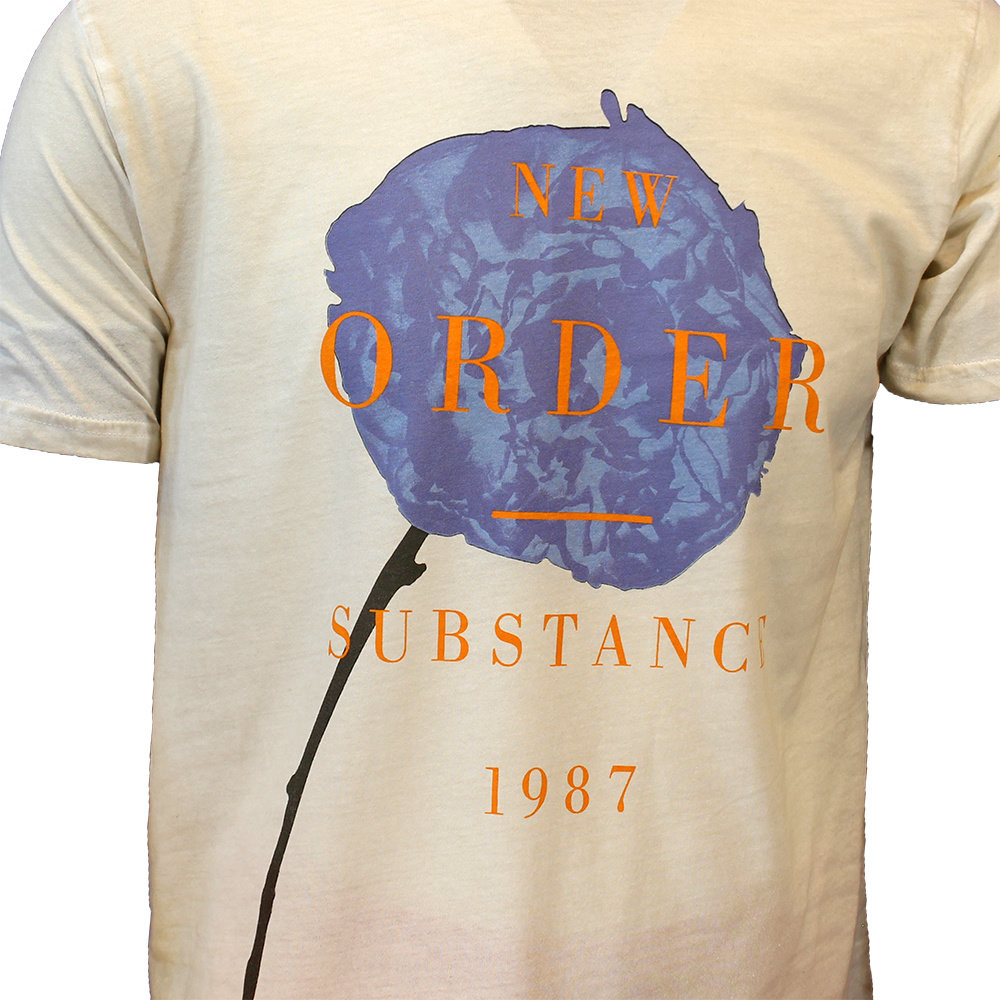 Band Merchandise New Order Spring Substance 1987 T-Shirt - Official Merchandise