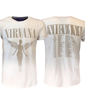 Band Merchandise Nirvana In Utero Tour T-Shirt Band Merchandise Nirvana In Utero Tour T-Shirt