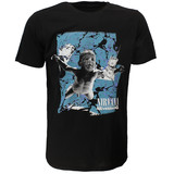Band Merchandise Nirvana Cracked Nevermind Cover T-Shirt