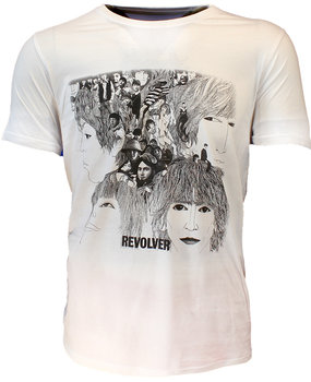 Band Merchandise The Beatles Revolver Album Cover T-Shirt Band Merchandise The Beatles Revolver Album Cover T-Shirt