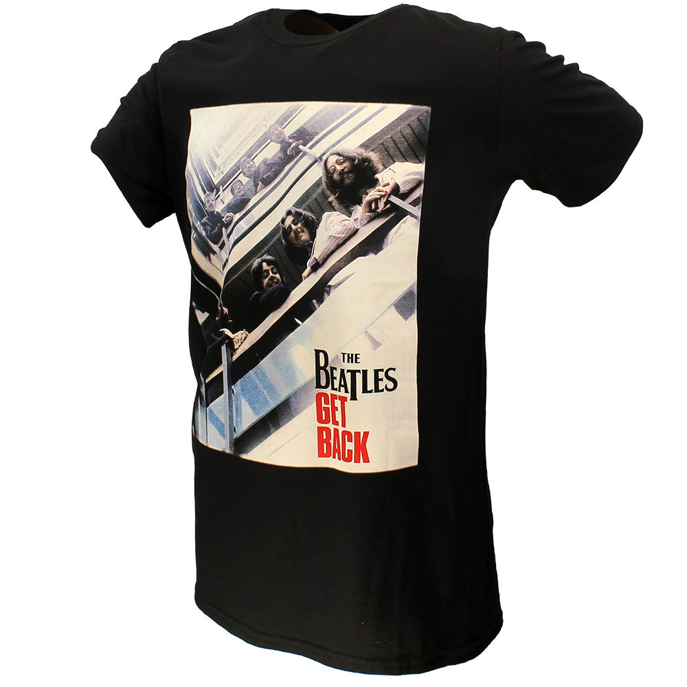 Band Merchandise The Beatles Get Back Offizielles Band-T-Shirt – Offizielles Merchandise Band Merchandise The Beatles Get Back Offizielles Band-T-Shirt – Offizielles Merchandise