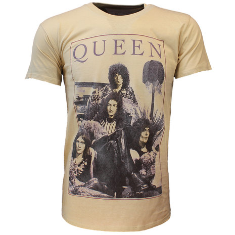 Band Merchandise Queen Vintage Frame T-Shirt – Offizielles Merchandise Band Merchandise Queen Vintage Frame T-Shirt – Offizielles Merchandise