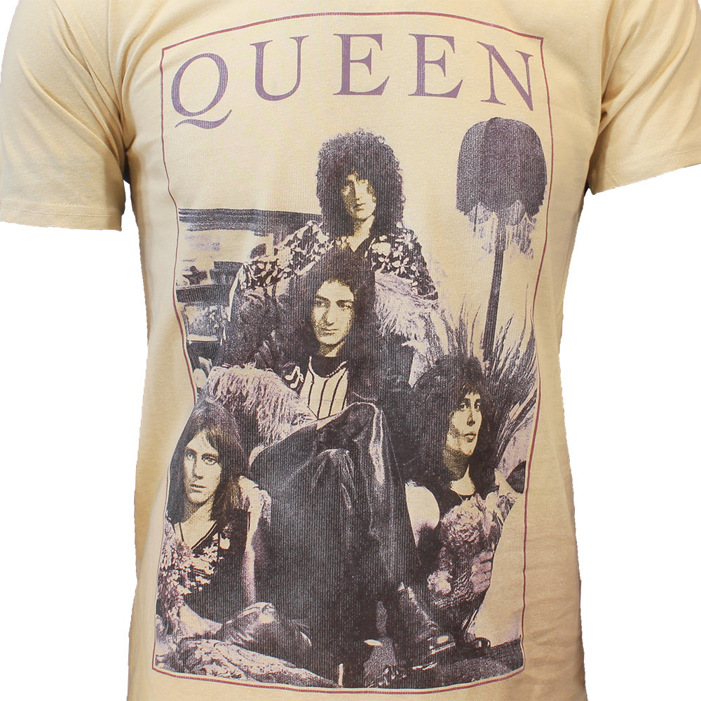 Band Merchandise Queen Vintage Frame T-Shirt - Officiële Merchandise Band Merchandise Queen Vintage Frame T-Shirt - Officiële Merchandise