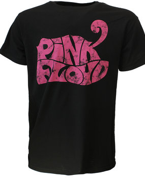 Band Merchandise Pink Floyd Swirl Logo T-Shirt Band Merchandise Pink Floyd Swirl Logo T-Shirt