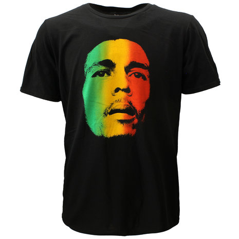 Band Merchandise Bob Marley Face T-Shirt - Officiële Merchandise Band Merchandise Bob Marley Face T-Shirt - Officiële Merchandise