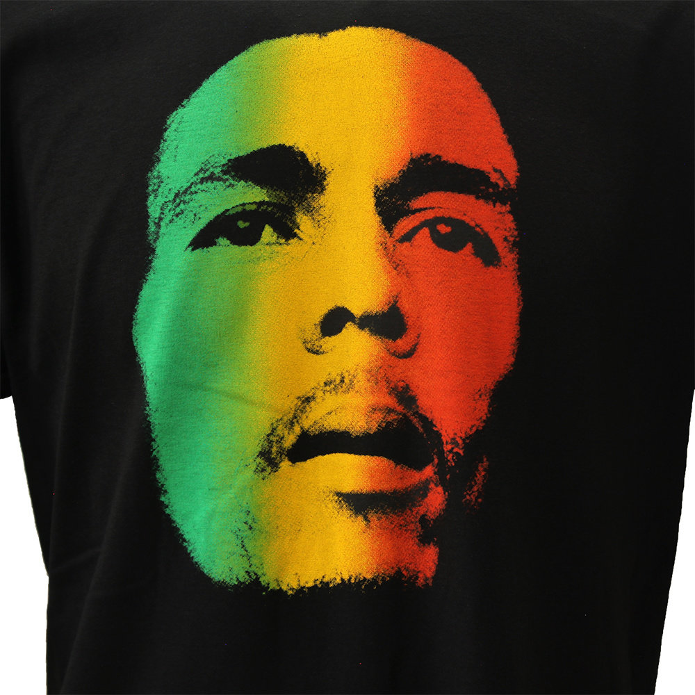 Band Merchandise Bob Marley Face T-Shirt - Official Merchandise Band Merchandise Bob Marley Face T-Shirt - Official Merchandise