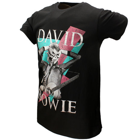 Band Merchandise David Bowie Thunder T-Shirt - Official Merchandise Band Merchandise David Bowie Thunder T-Shirt - Official Merchandise