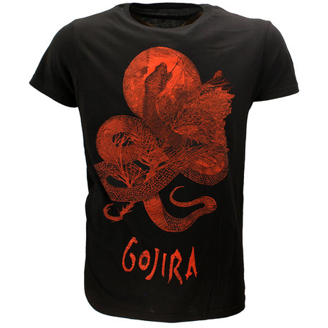 Band Merchandise Gojira Serpent Moon T-Shirt - Officiële Merchandise