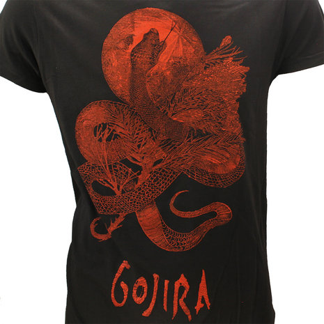 Band Merchandise Gojira Serpent Moon T-Shirt - Officiële Merchandise