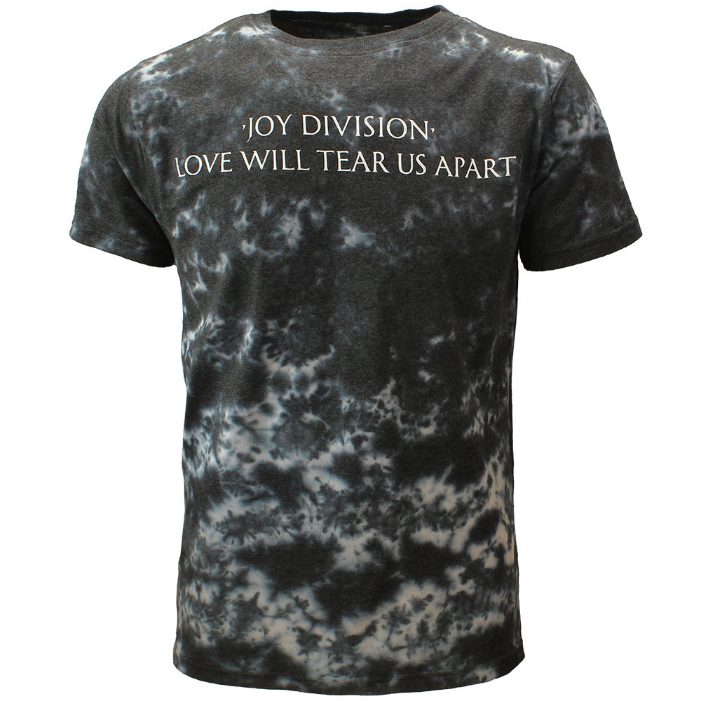 Joy Division Love Will Tear Us Apart Dip Dye TShirt Officiële Merchandise