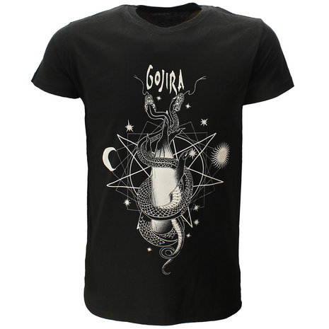 Band Merchandise Gojira Celestial Snakes T-Shirt - Official Merchandise Band Merchandise Gojira Celestial Snakes T-Shirt - Official Merchandise