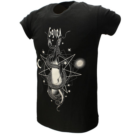Band Merchandise Gojira Celestial Snakes T-Shirt - Official Merchandise Band Merchandise Gojira Celestial Snakes T-Shirt - Official Merchandise