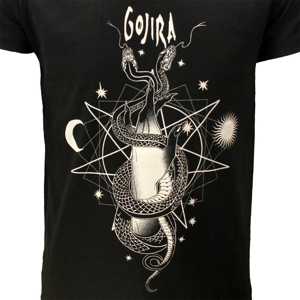 Band Merchandise Gojira Celestial Snakes T-Shirt - Official Merchandise Band Merchandise Gojira Celestial Snakes T-Shirt - Official Merchandise
