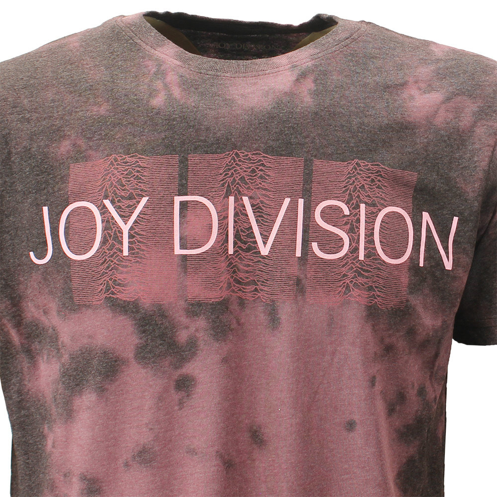 Band Merchandise Joy Division Pulse Dip Dye T-Shirt - Officiële Merchandise Band Merchandise Joy Division Pulse Dip Dye T-Shirt - Officiële Merchandise