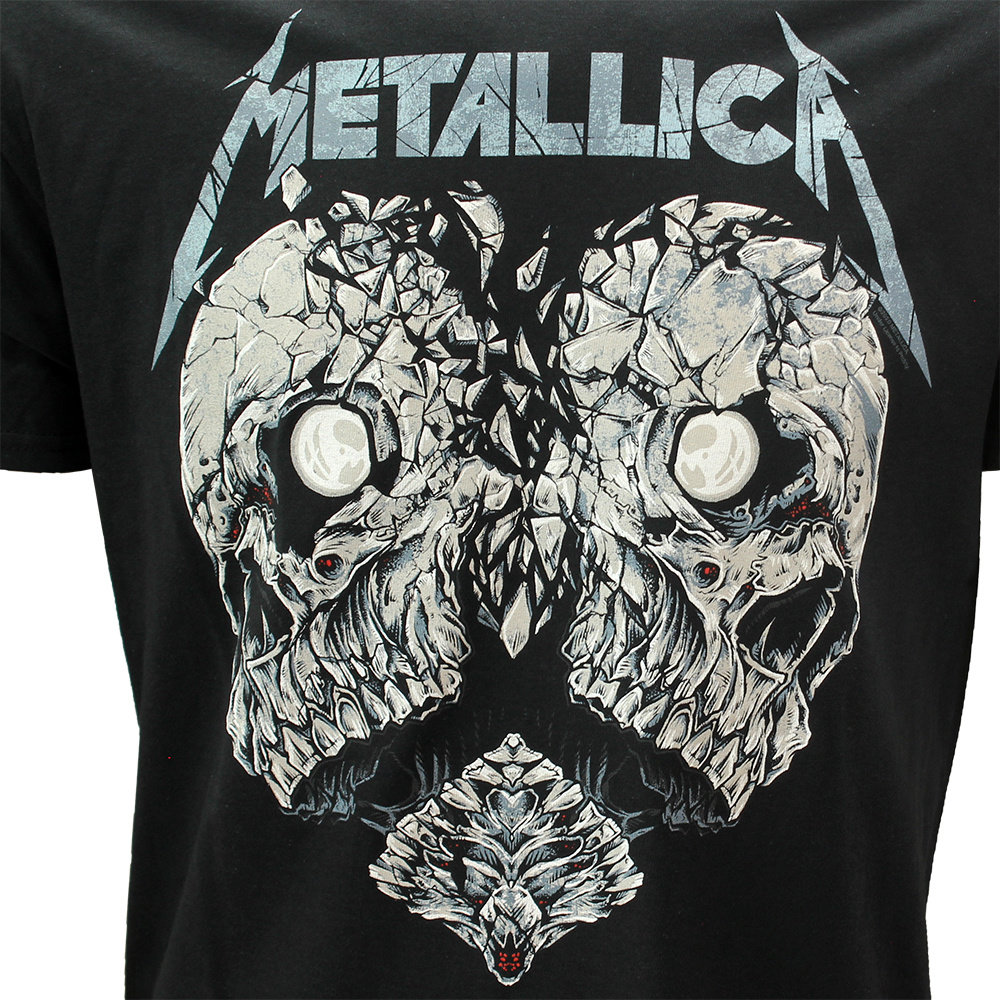 Band Merchandise Metallica Heart Broken T-Shirt - Official Merchandise Band Merchandise Metallica Heart Broken T-Shirt - Official Merchandise