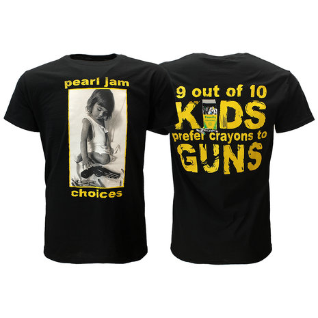 Band Merchandise Pearl Jam Choices T-Shirt – Offizielles Merchandise