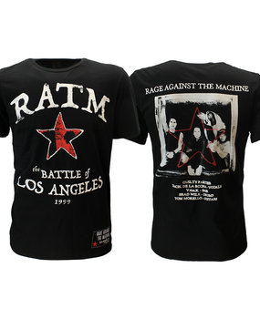 Band Merchandise Rage Against The Machine Battle Star T-Shirt Band Merchandise Rage Against The Machine Battle Star T-Shirt