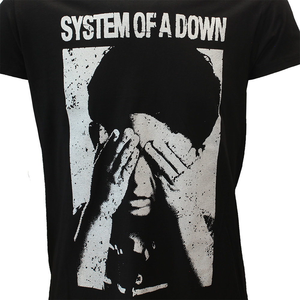 Band Merchandise System of a Down See No Evil T-Shirt - Official Merchandise Band Merchandise System of a Down See No Evil T-Shirt - Official Merchandise