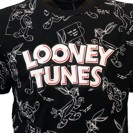 Looney Tunes Looney Tunes Logo T-Shirt – Offizielles Merchandise Looney Tunes Looney Tunes Logo T-Shirt – Offizielles Merchandise