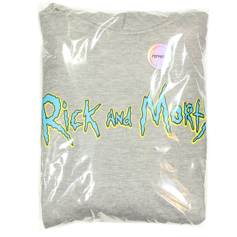 Rick and Morty Rick & Morty Acid Rick Hoodie Pullover Pullover Grau – Offizielles Merchandise Rick and Morty Rick & Morty Acid Rick Hoodie Pullover Pullover Grau – Offizielles Merchandise