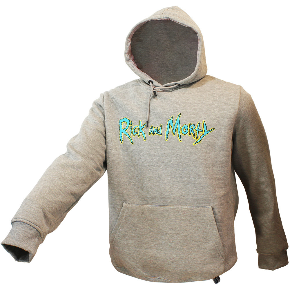 Rick and Morty Rick & Morty Acid Rick Hoodie Pullover Pullover Grau – Offizielles Merchandise Rick and Morty Rick & Morty Acid Rick Hoodie Pullover Pullover Grau – Offizielles Merchandise