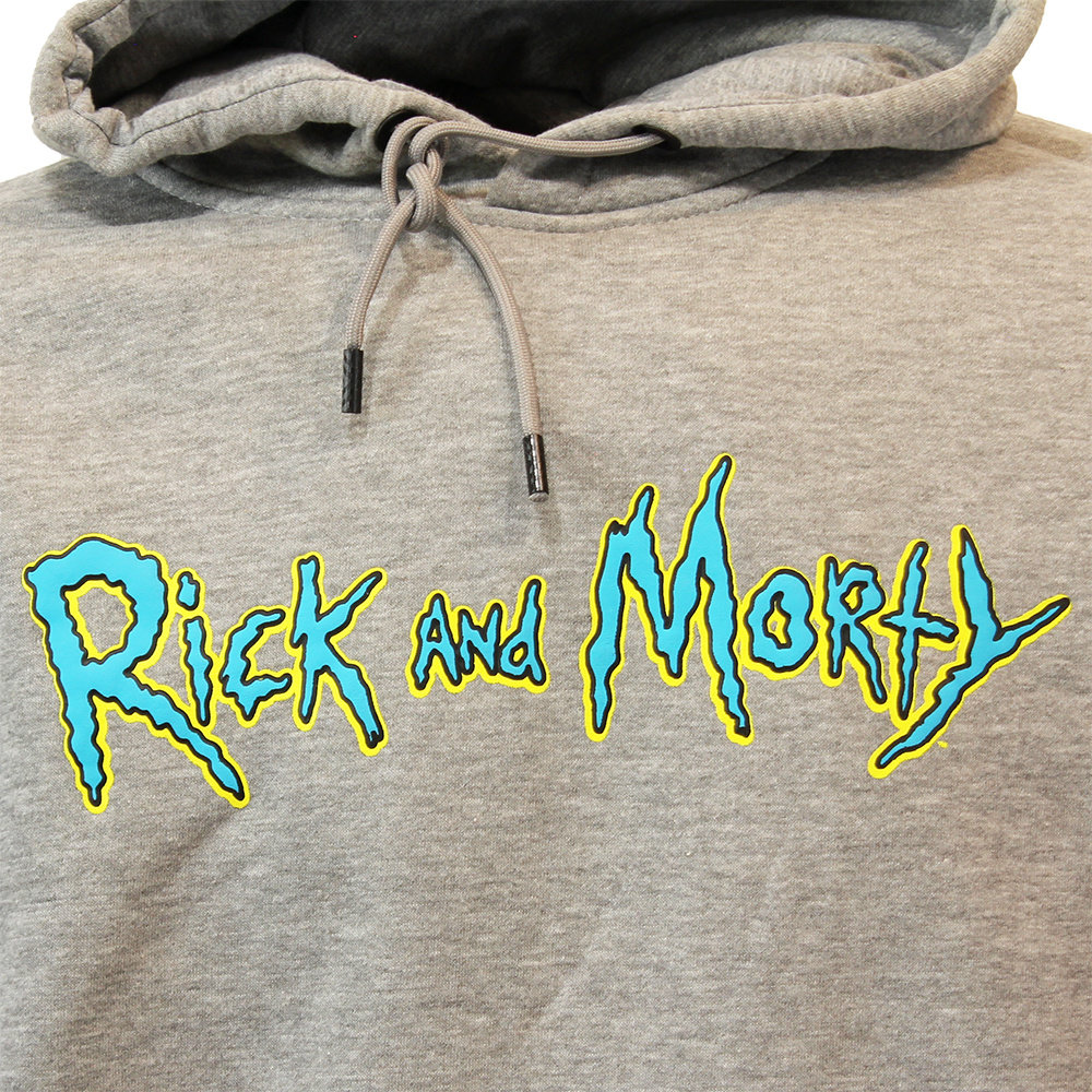 Rick and Morty Rick & Morty Acid Rick Hoodie Trui Sweater Grijs - Officiële Merchandise