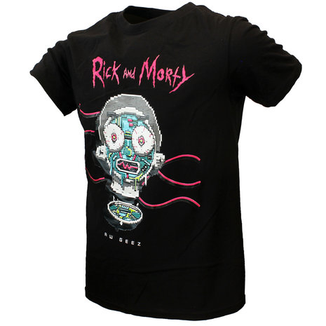 Rick and Morty Rick and Morty Aw Geez T-Shirt - Officiële Merchandise Rick and Morty Rick and Morty Aw Geez T-Shirt - Officiële Merchandise