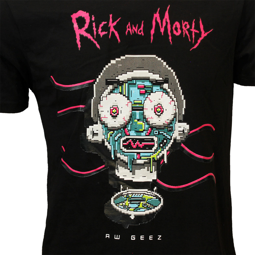 Rick and Morty Rick and Morty Aw Geez T-Shirt - Officiële Merchandise Rick and Morty Rick and Morty Aw Geez T-Shirt - Officiële Merchandise