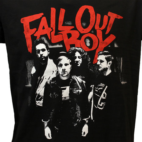 Band Merchandise Fall Out Boy Punk Scratch T-Shirt - Officiële Merchandise Band Merchandise Fall Out Boy Punk Scratch T-Shirt - Officiële Merchandise