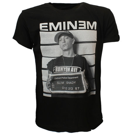 Band Merchandise Eminem Arrest T-Shirt - Officiële Merchandise Band Merchandise Eminem Arrest T-Shirt - Officiële Merchandise