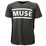 Band Merchandise Muse Wash Collection Logo T-Shirt Band Merchandise Muse Wash Collection Logo T-Shirt