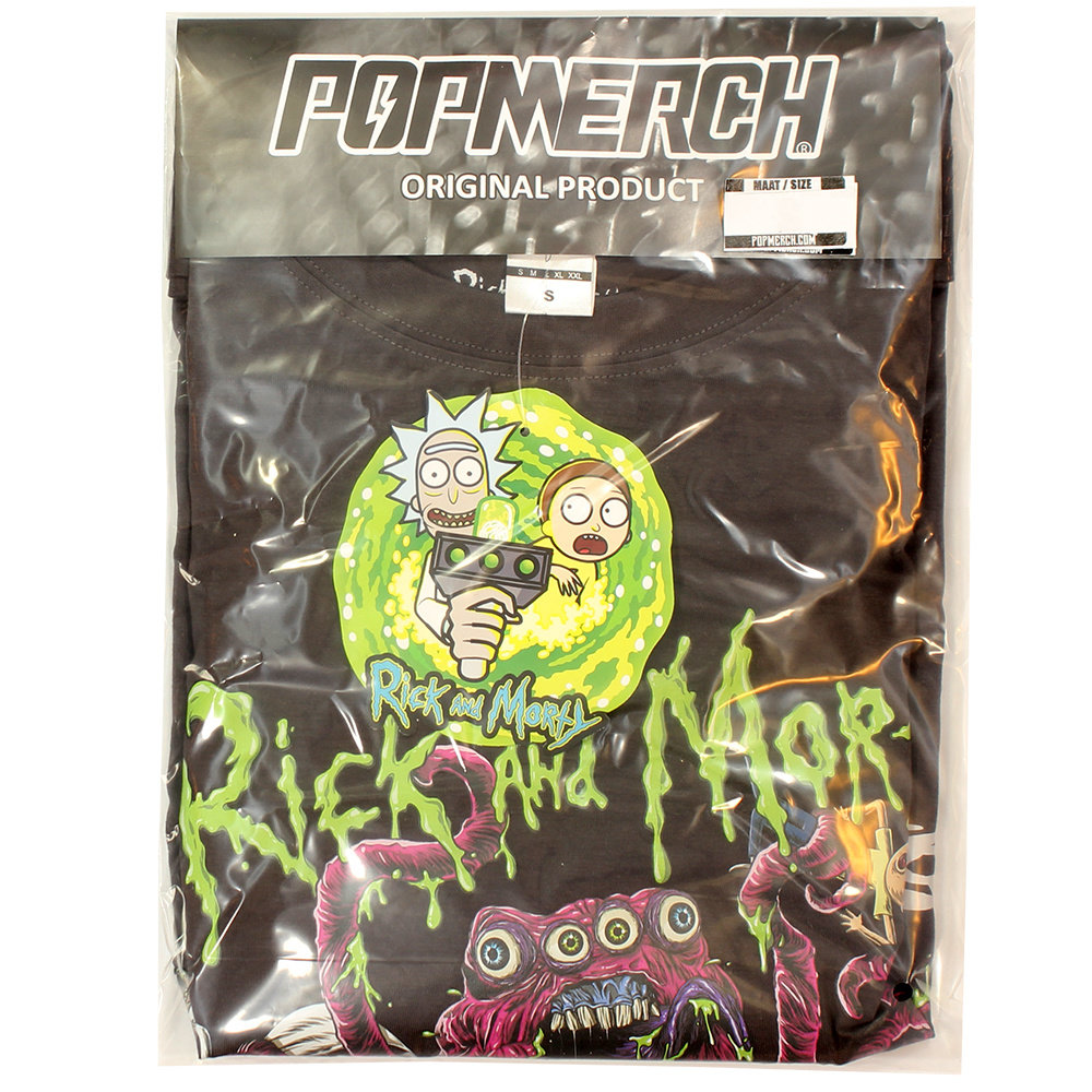 Rick and Morty Rick und Morty Cthulhu Slime Monster T-Shirt – offizielles Merchandise Rick and Morty Rick und Morty Cthulhu Slime Monster T-Shirt – offizielles Merchandise