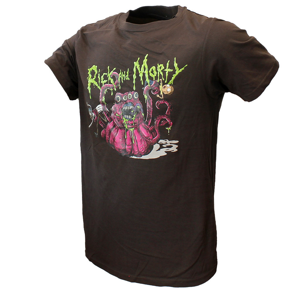 Rick and Morty Rick und Morty Cthulhu Slime Monster T-Shirt – offizielles Merchandise Rick and Morty Rick und Morty Cthulhu Slime Monster T-Shirt – offizielles Merchandise