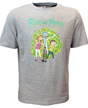 Rick and Morty Rick und Morty Summer Morty & Rick T-Shirt Grau